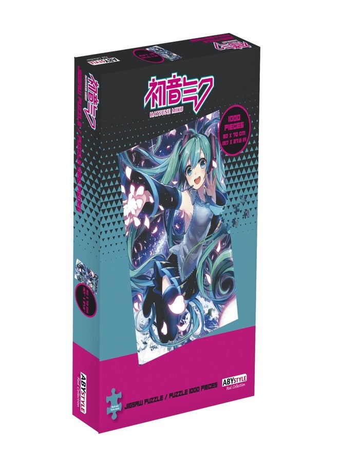 ABYstyle Hatsune Miku 1000 pcs Petals Jigsaw Puzzle Ideal Gift for Anime and Puzzle Enthusiasts Family-Friendly Activity - Image 4